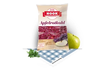 Apfelrotkohl